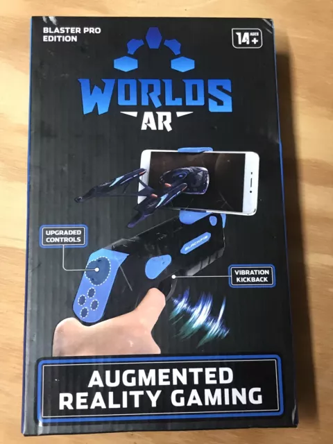 Worlds AR Augmented Reality Bluetooth Gaming Blaster Pro - Edition (NEW)