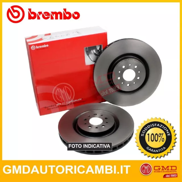 Coppia Dischi Freno Ant Brembo Mercedes-Benz Classe C C 200 I 90Kw 03>07 0984...