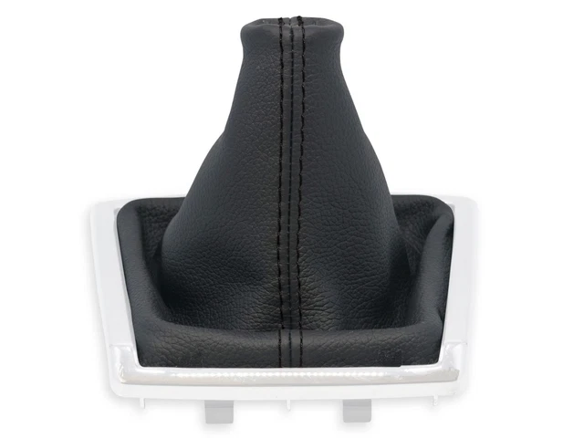Funda De Cuero Auténtico Negro Para La Palanca De Cambios Manual Del BMW X5 E53 1998-2006, No Universal