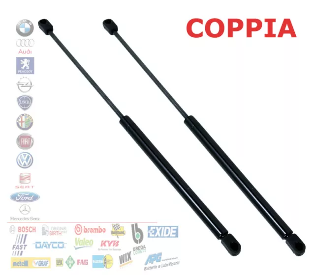 Coppia Pistoncini Molle A Gas Cofano Posteriore Fiat Punto 176 Dal 1993 Al 1999