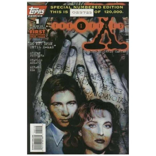 X-Files (1995 series) #1 2nd printing in Very Fine + condition. Topps comics [g'