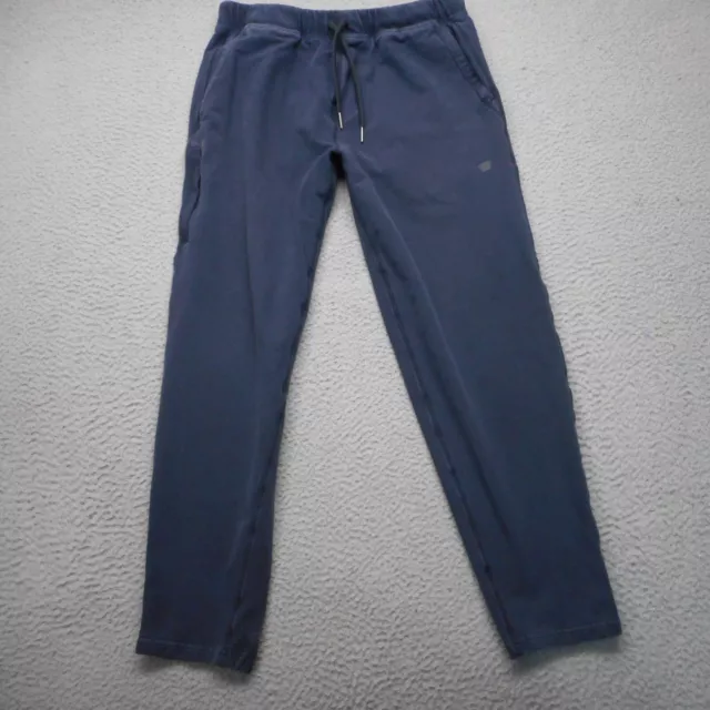 Mack Weldon Pants Mens Medium Blue Ace Joggers For Daily Wear Pocket 27" Inseam