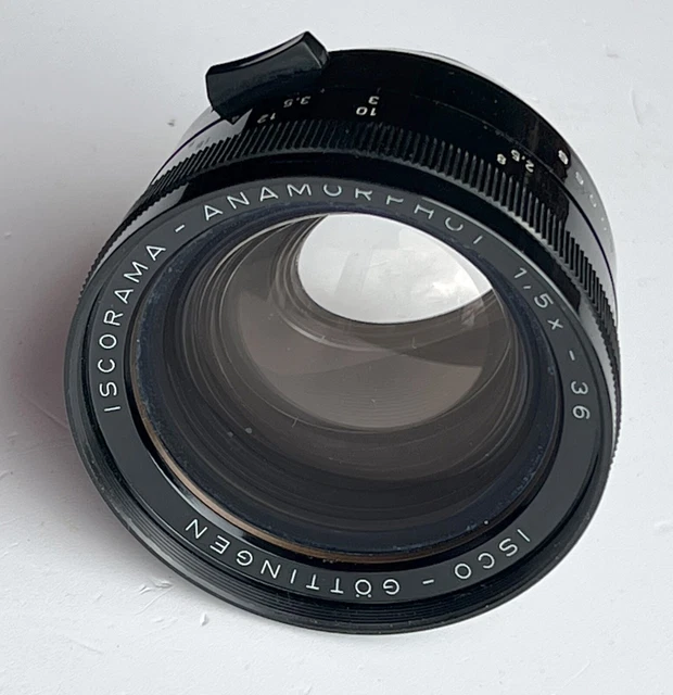 ビデオカメラ ISCORAMA 36 anamorphot. Isco-Gottingen RARE ISCO - GOTTINGEN ISCORAMA PRE 36 1.5X ANAMORPHIC NIKON