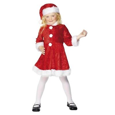 Costume Bimba Natale - Vestito Babbo Natale Per Bambina-Babbo Natale Offerta