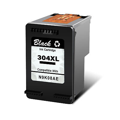 1PK 304XL Black Ink Cartridge FOR HP DeskJet 3720 3730 3732 3733 3735 3750 3764