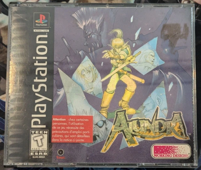 Jeu PS1 The Adventures Of Alundra PAL FR - Boîte Notice Carte Sony