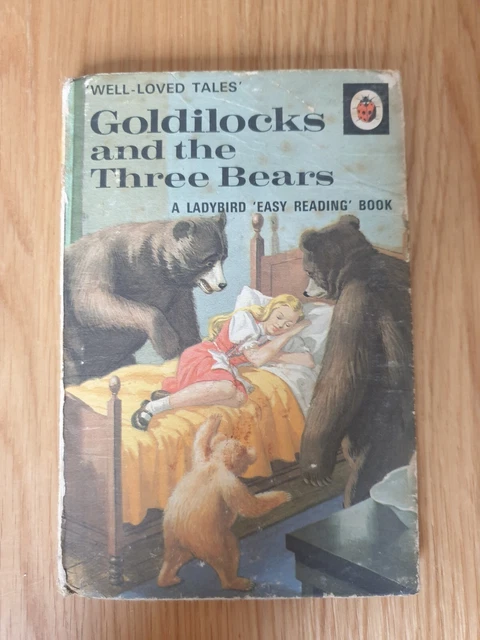GOLDILOCKS AND THE Three Bears Ladybird Book Series 606D Vintage 24p ...
