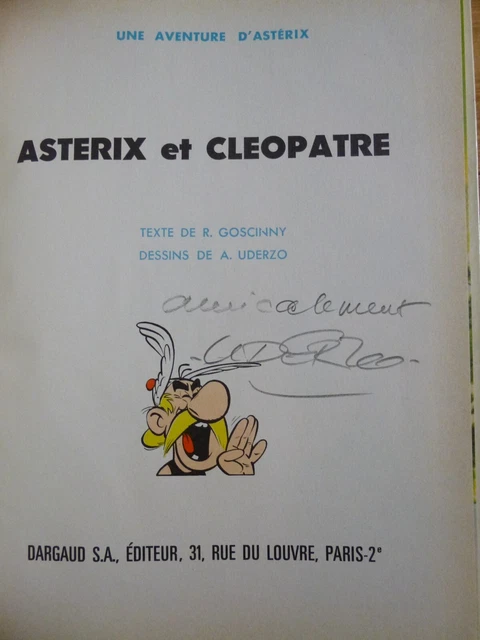 Lot N°3 - Pixi Astérix de la Collection Uderzo dans sa boite d'origine