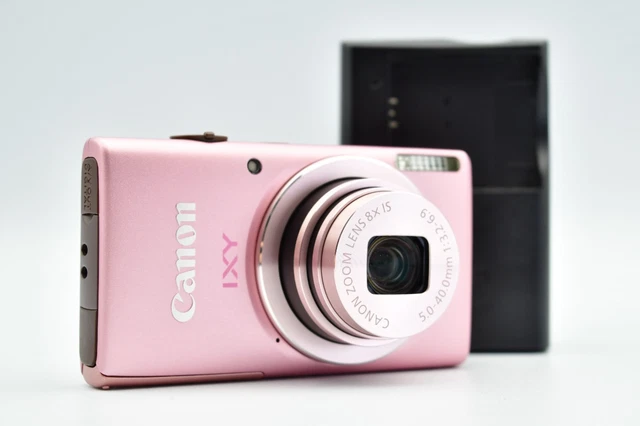 【美品】Canon IXY 100F デジタルカメラ ピンク CONTAX Canon デジタルカメラ IXY 100F(ピンク) 広角28mm 光学8