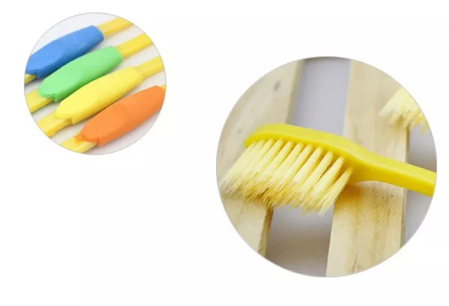 4 piezas Cepillo de dientes nano ultra suave cuidado oral cepillo de dientes manual lo último 3