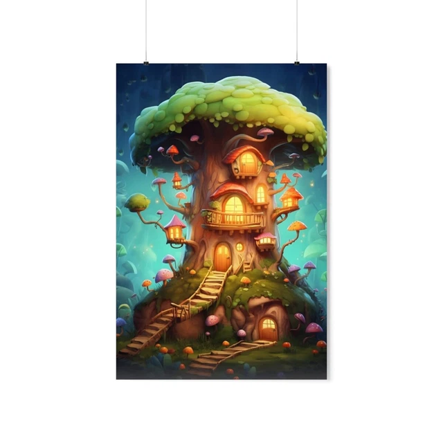 Enchanted Forest Home Poster Art