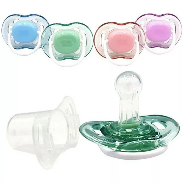 Baby Pacifier Soother Baby Dummy Newborn With Cover Silicone Infant Nipple