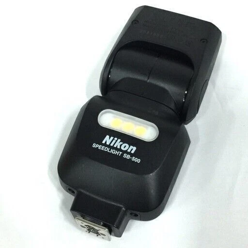 【Excellent+++】Nikon Speedlight SB-500 Shoe Mount Speed light from Japan