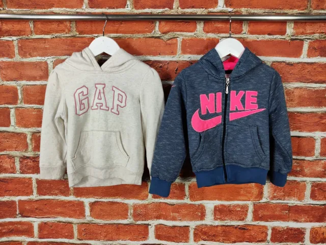 Girls Bundle Age 2-3 Years Nike Gap Pullover Hoodie Jacket Activewear Kids 98Cm