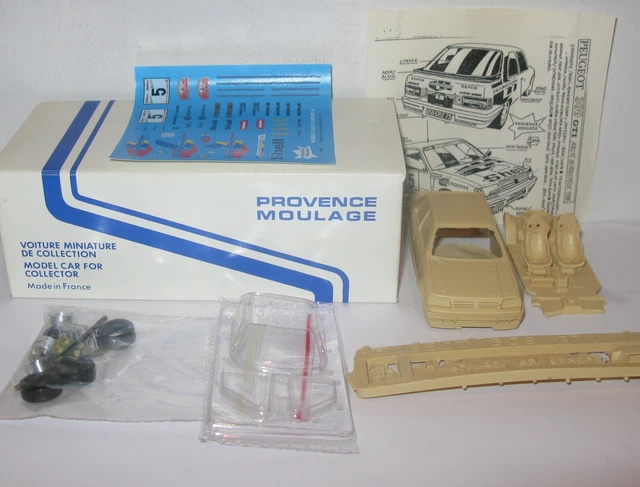 Provence Molding Kit Monté 1/43 - Peugeot 405 T16 Paris Dakar 1989 Vatanen
