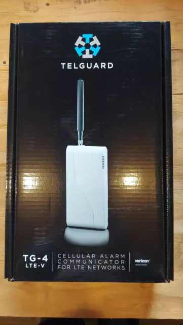 Telguard TG-4 (LTE-V) Cellular Alarm Communicator (BRAND NEW IN BOX)