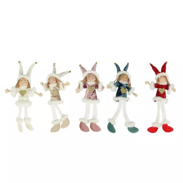 5 Pcs Ornements Enfants Poupée Mignonne Fille Cadeau de Noël Q8B32012