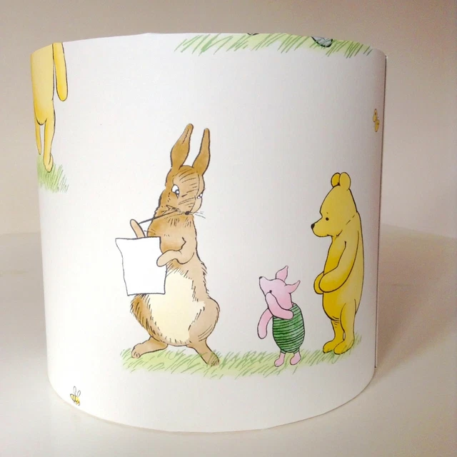 LAMPSHADE JANE CHURCHILL Winnie the Pooh Wallpaper Nursery Boys Room