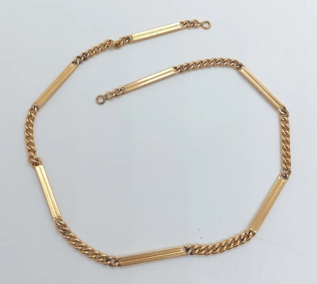 Chaine pour montre gousset doré - Vendu