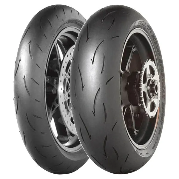 Tyre Set Dunlop 120/70Zr17 (58W) + 190/55Zr17 (75W) Gp Racer D212-Medium