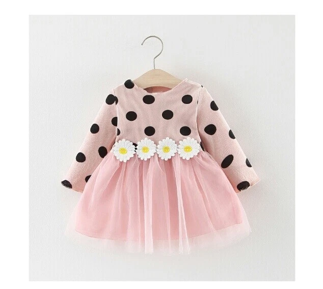 Abito bambina 6 -36 mesi fiori tutu neonata cerimonia principessa