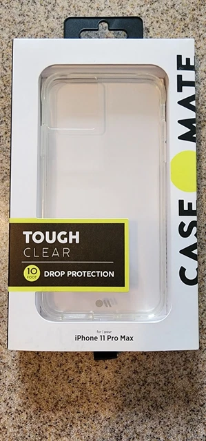 Case-Mate Tough Case iPhone 11 Pro Max  Clear       NEW IN BOX     FREE SHIPPING