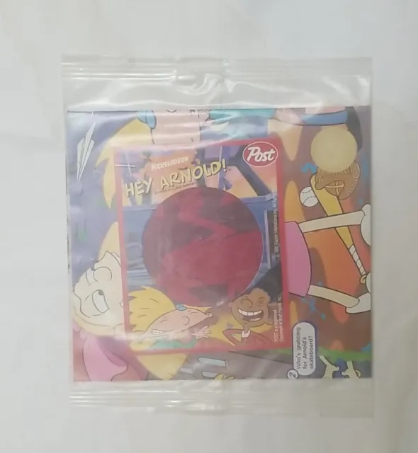 Post Cereal 1998 Nickelodeon Hey Arnold Game NickelOzone O-Scope