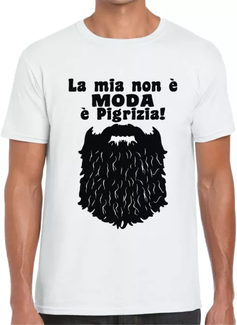 T-Shirt da uomo divertente barba maglietta idea regalo per Barbuti ironica BEARD