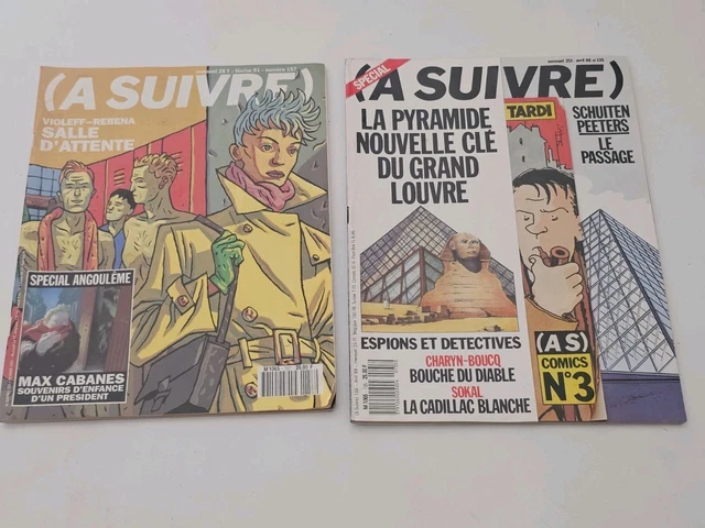 Lot De 12 Revues (A Suivre) – Année 1987 Complète – Très Bon état – BD Franco-belge