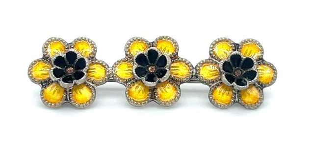 Broche Vintage Paon Des Années 60 - Argent Sterling 925 Et émail Guilloché - Signée Jeronimo Fuences (Style Spratling)