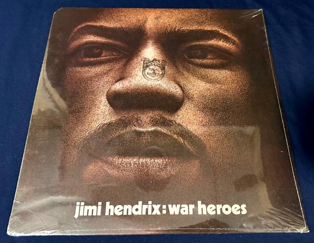 JIMI HENDRIX WAR Heroes First Uk Press LP Album Vinyl Record 2302