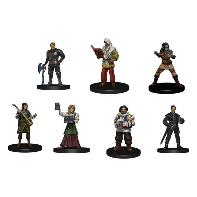 Énorme Lot De +150 Figurines Donjons & Dragons – Wizkids – Icônes Du Royaume