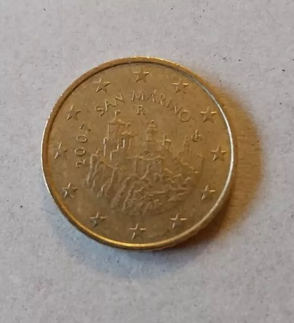 Moneta 50 Euro Cent del 2007 - San Marino