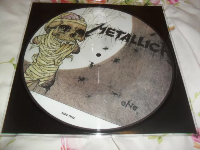 Metallica -One- Awesome Ultra Rare Remastered Re-Press 10" Ep Vinyl New Picture