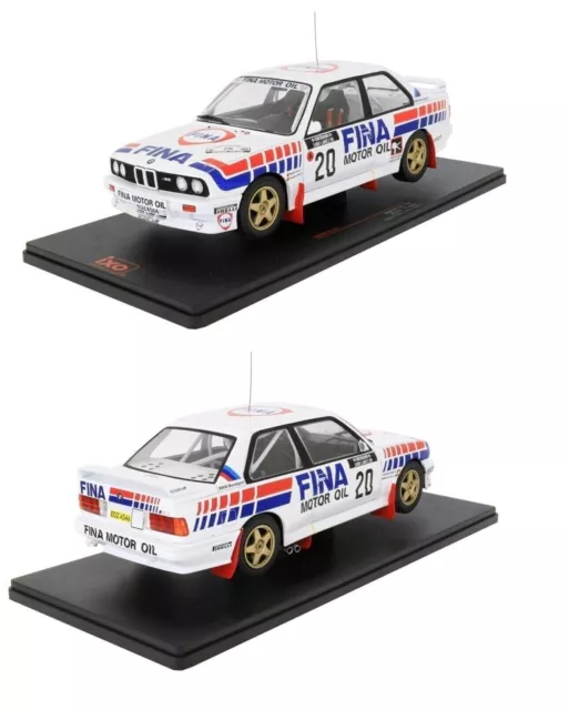 1/18 IXO BMW M3 E30 20 Duez / Lopes Rallye des 1000 Lacs 1989 Collection Neuf