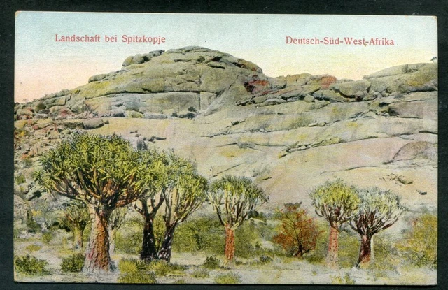 DSWA 1907 AK Landschaft bei Spitzkopje ab KEETMANSHOOP (L8214