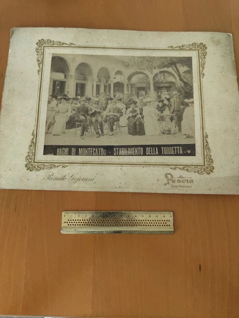 Grande Fotografia 800 BAGNI DI MONTECATINI STABILIMENTO DELLA TORRETTA