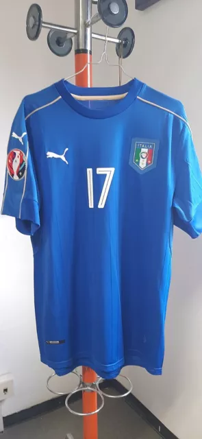 MAGLIA CALCIO ITALIA EURO 2016 PUMA EDER EUR 12 99 PicClick IT