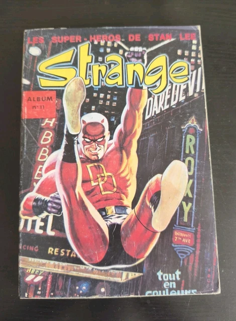 Comic Marvel N°8 - Éditions Lug, Novembre 1970 - État Correct, Collection Vintage