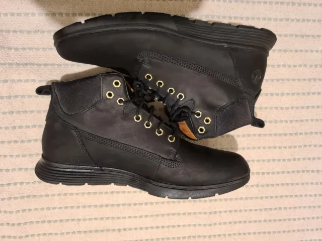 TIMBERLAND KILLINGTON CHUKKA Black Nubuck Boots Mens Shoes Size 9 £39. ...