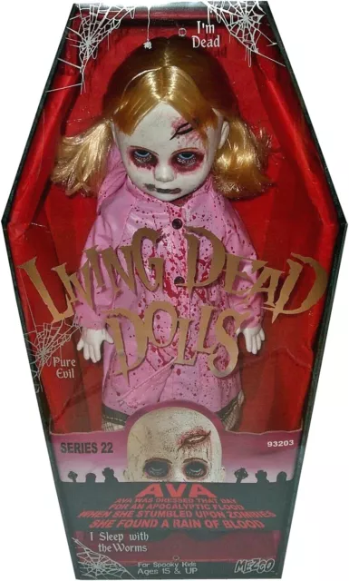 Living Dead Dolls S22 Ava 25cm Poupée De Mezco