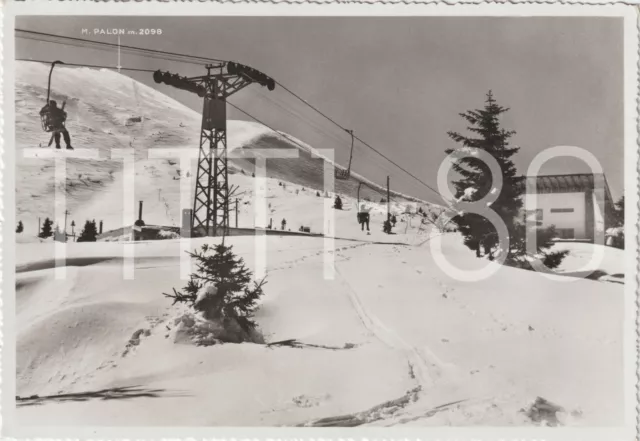 Monte Bondone D'inverno - Arrivo Seggiovia Vason - Comune Di Trento 1958