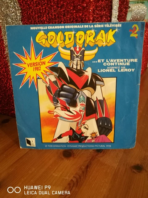45 tours goldorak version 1982