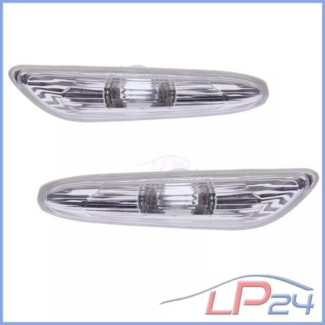 2X Clignotant Latéral Blanc Gauche +Droit Pour Bmw Série 3 E90 E91 E92 E93 X1