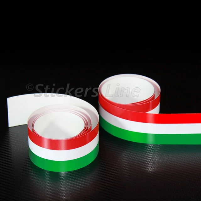 Autocollant Bande Tricolore Français - 150 Cm X 4 Cm - Neuf - Made In France