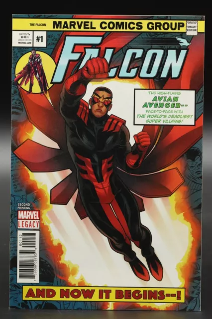 Falcon (2017) #1 2nd Print Elizabeth Torque Homage Iron Man 71 Cover NM
