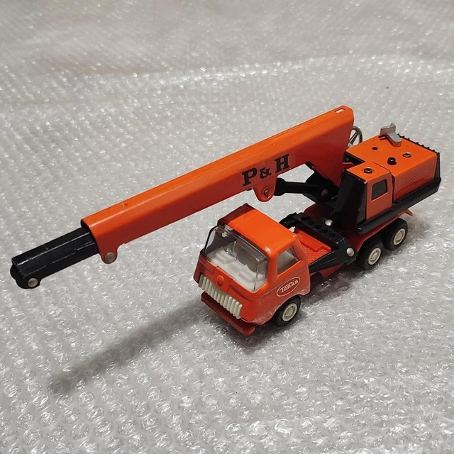 Troc Echange Jouet ancien camion poubelle en tole Tonka 25cm de long Vintage sur