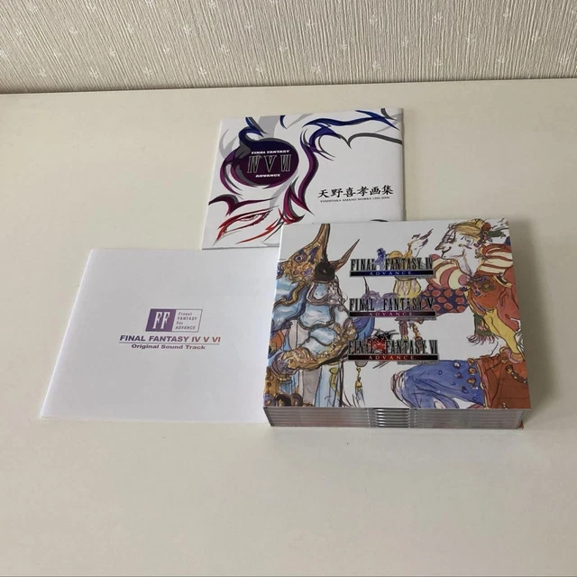 FINAL FANTASY IV V VI Advance Finest Box Soundtrack Set