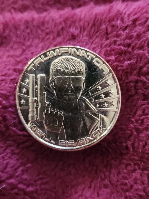 1 oz. Copper Round President Donald Trump | "Trumpinator" in 2024