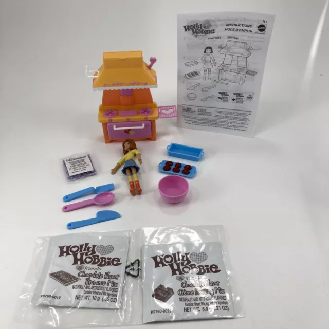 Holly Hobbie & Friends Amy Morris SWEET TREATS BROWNIE OVEN Playset Complete